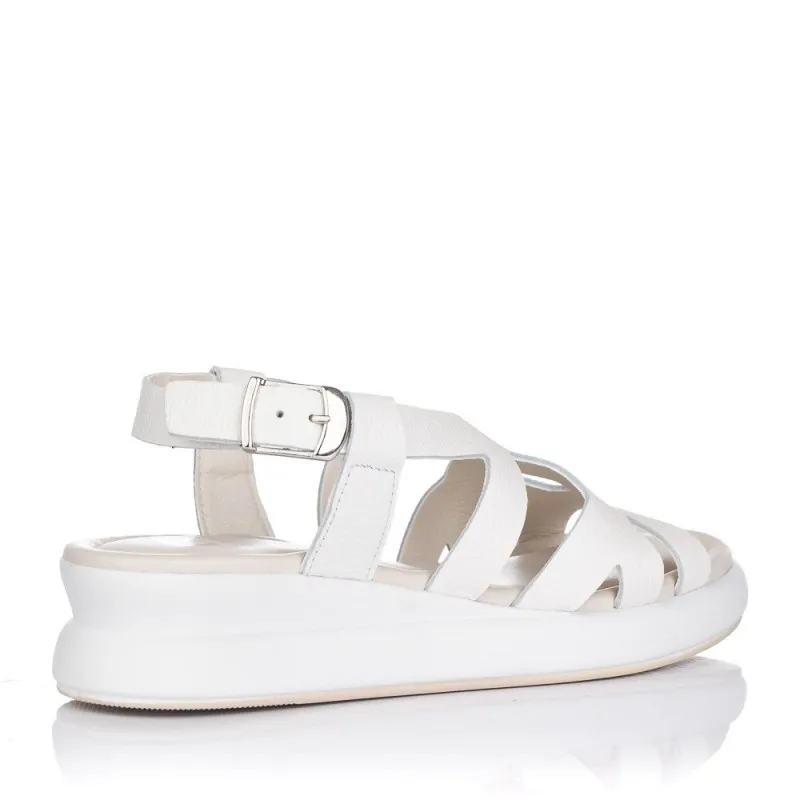 Sandalias Planas Dorking D9087 Mujer Blanco