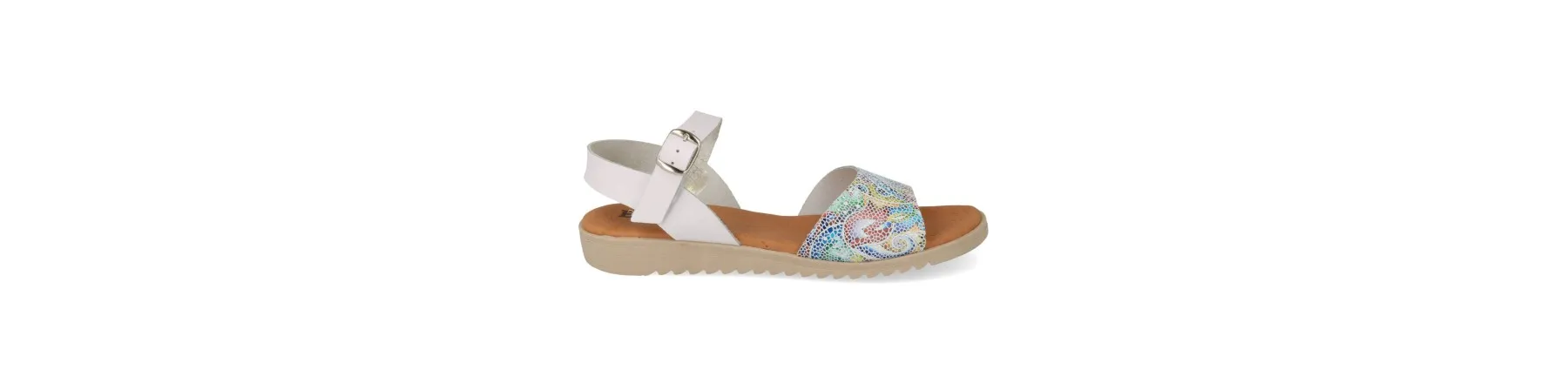SANDALIAS PLANAS MUJER COMODAS MOD. MICA