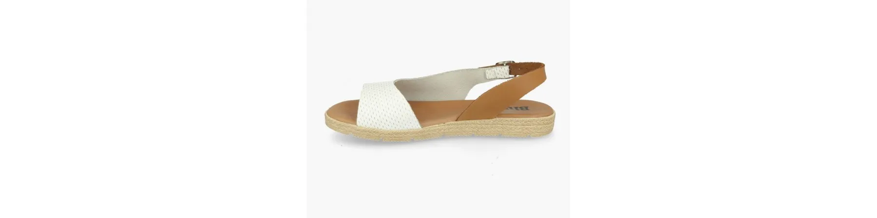 SANDALIAS PLANAS MUJER PIEL MOD. CADENCE