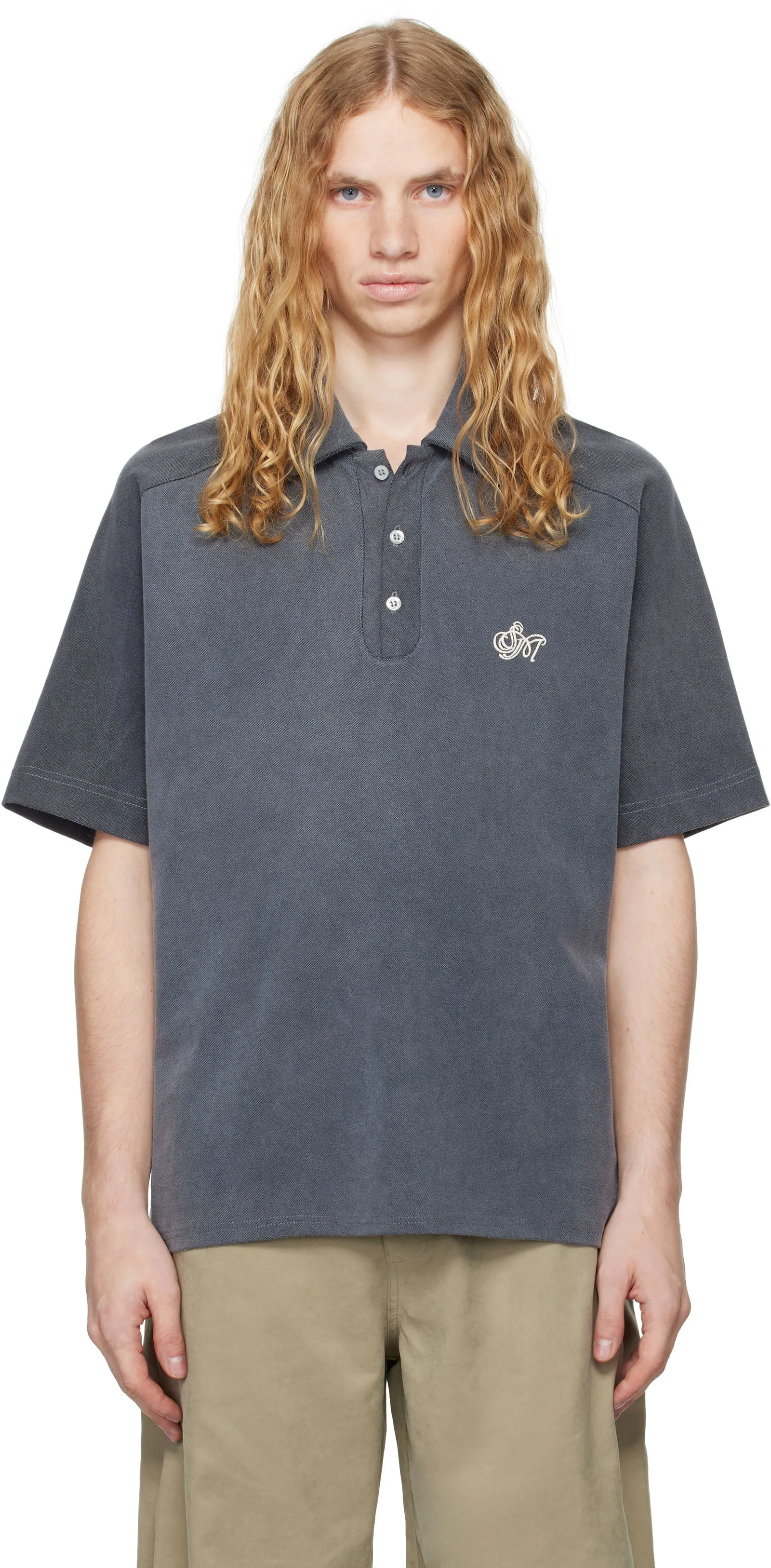 Serapis Dyed Sailor Polo