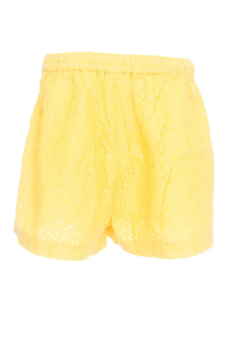 SHORT COLOR AMARILLO  CLOSEANDO