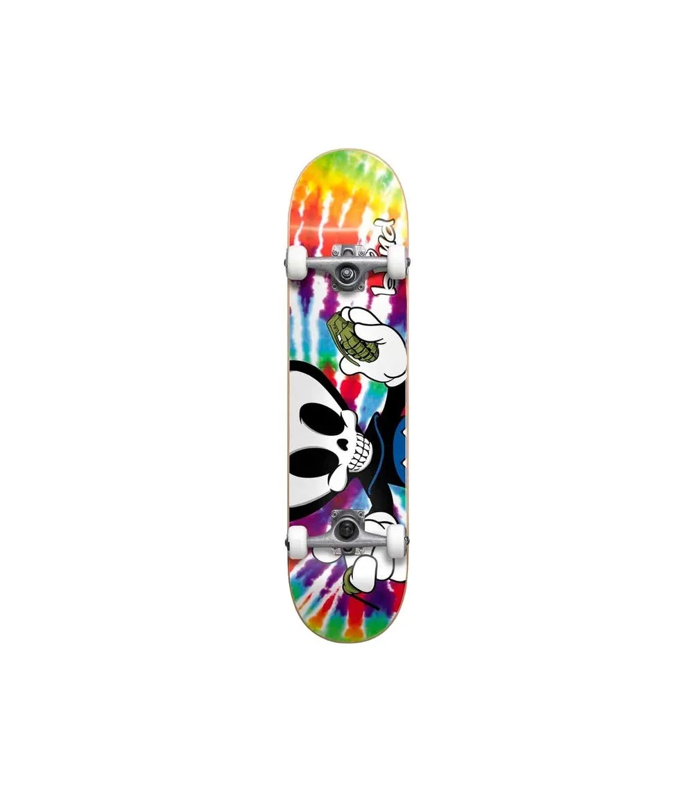 SKATE COMPLETO BLIND GRENADE REAPER CHARACTER FP COMPLETE8.25  TIE DYE