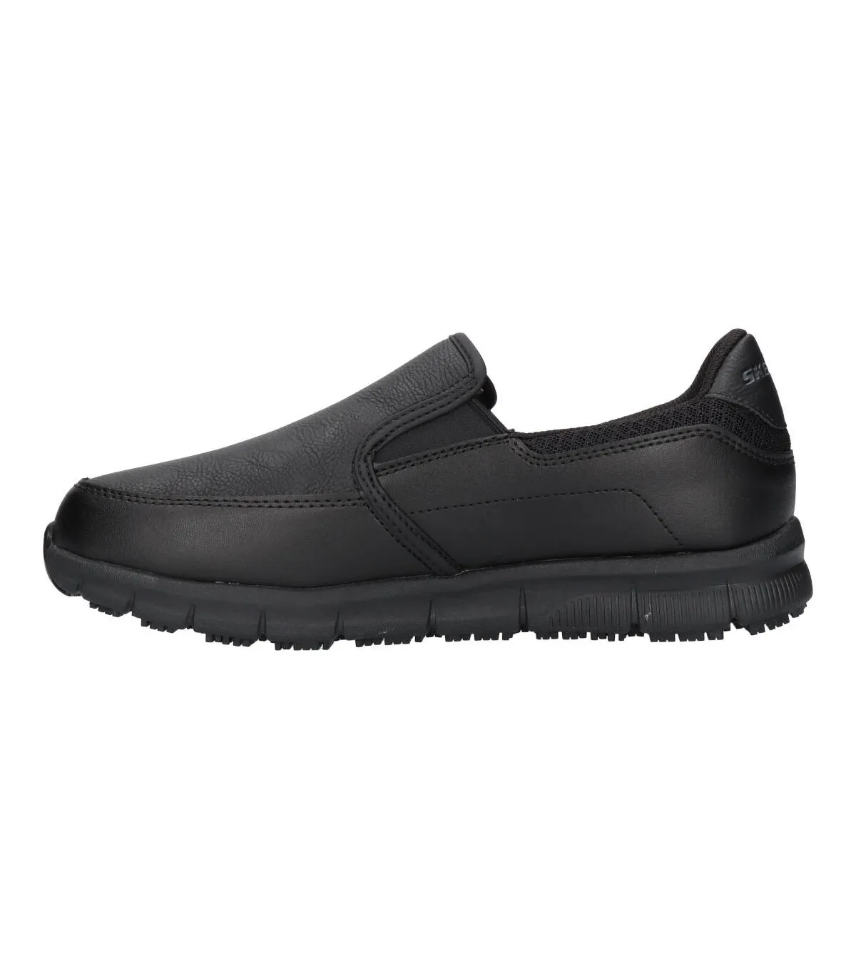 SKECHERS 77236 EC BLK Mujer Blanco