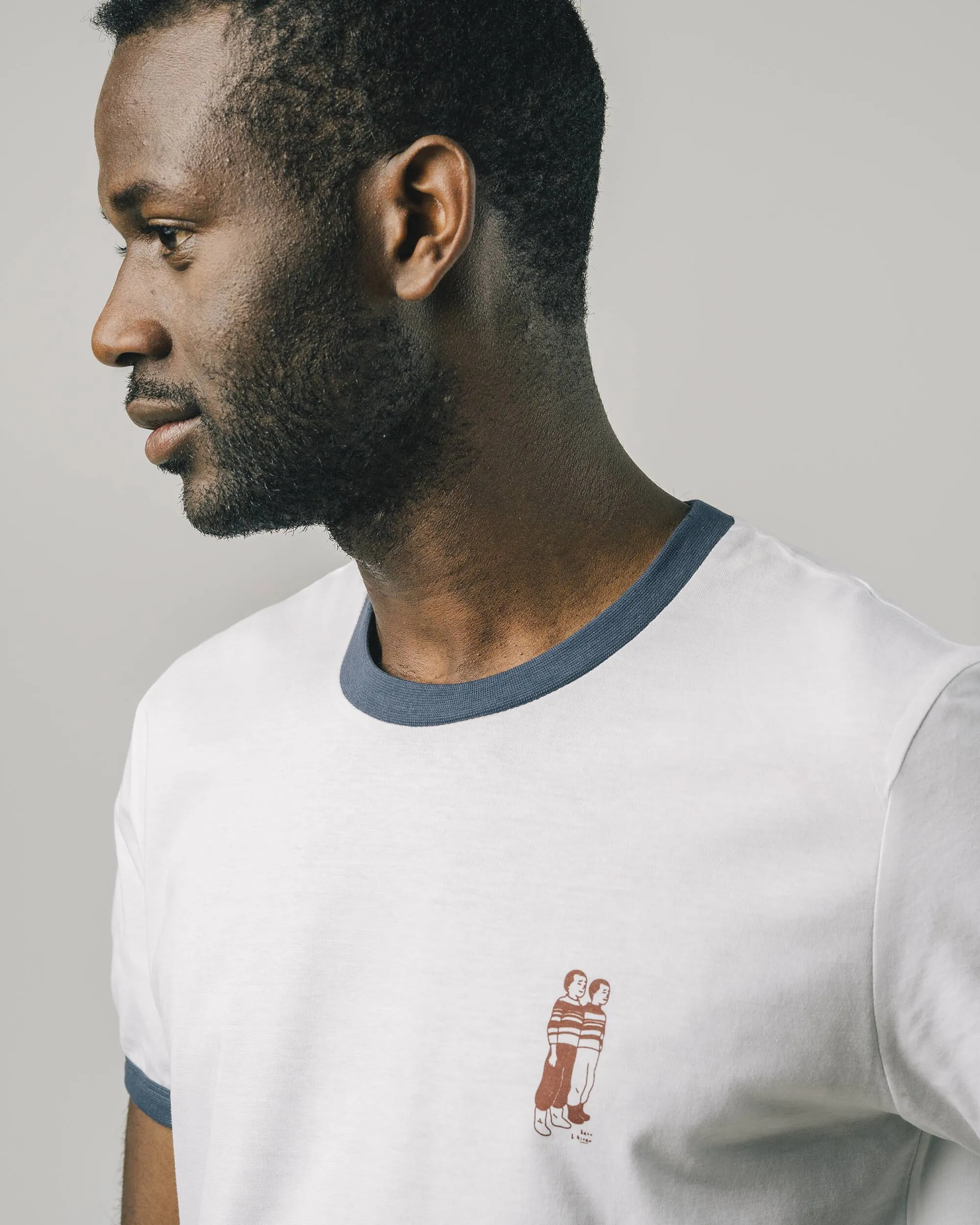 SMALL TWINS BASEBALL TSHIRT WHITE