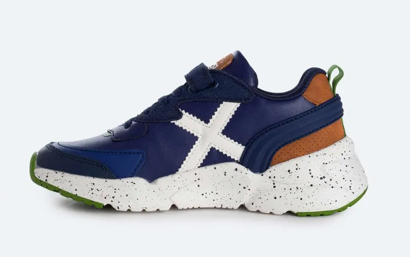 Sneakers Munich MINITRACK 048 nilon marino