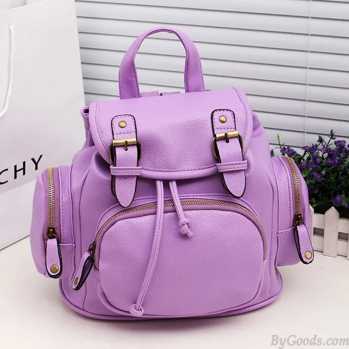Sweet Pink Soft Mini Cute Backpack