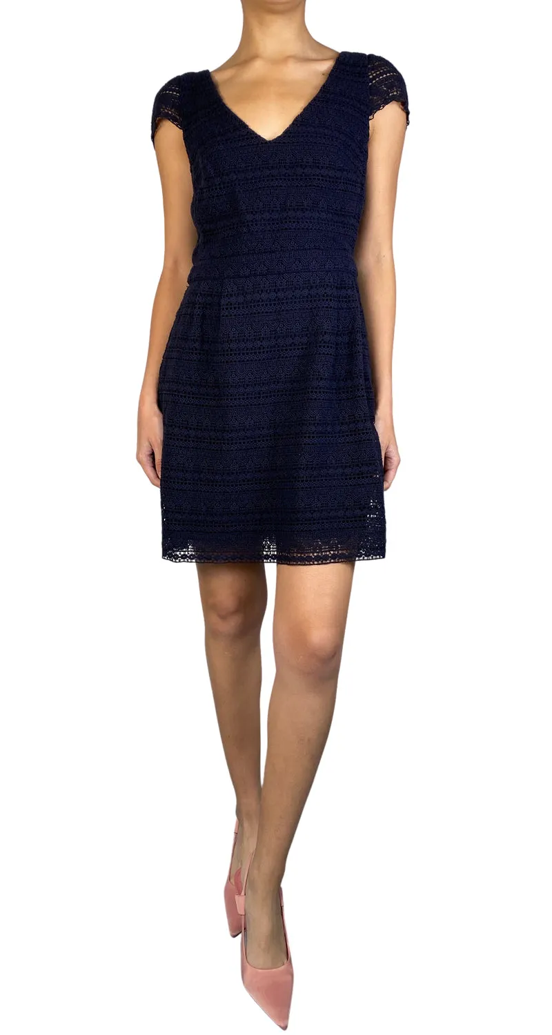 SÉZANE Vestido Azul Marino