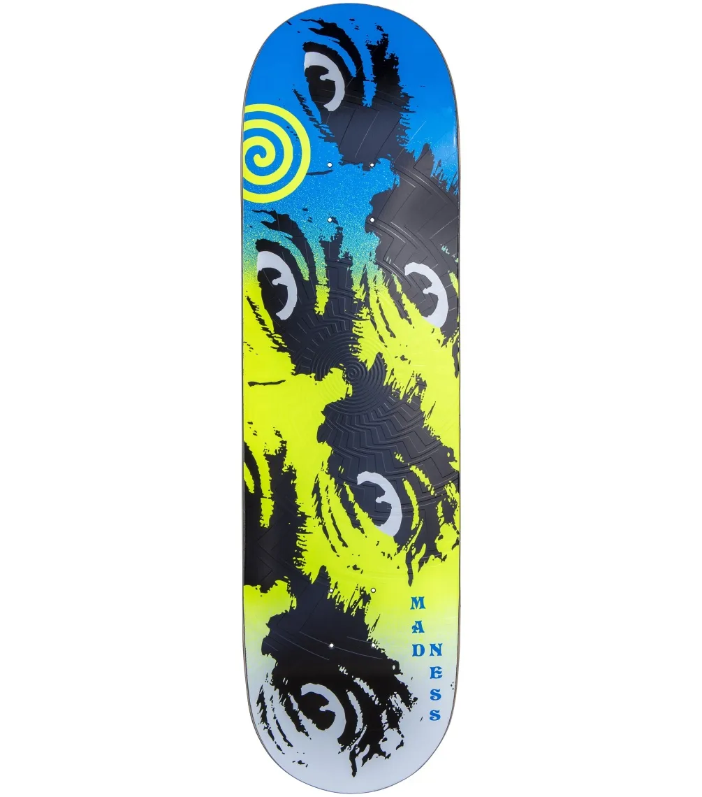 TABLA SKATE MADNESS SIDE EYE BLEND SUPER SAP R7 8.5  BLUE/YELLOW