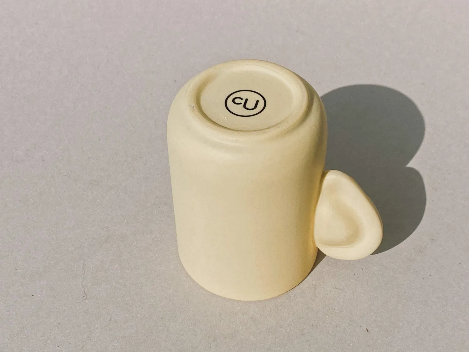 Taza Beethoven amarillo