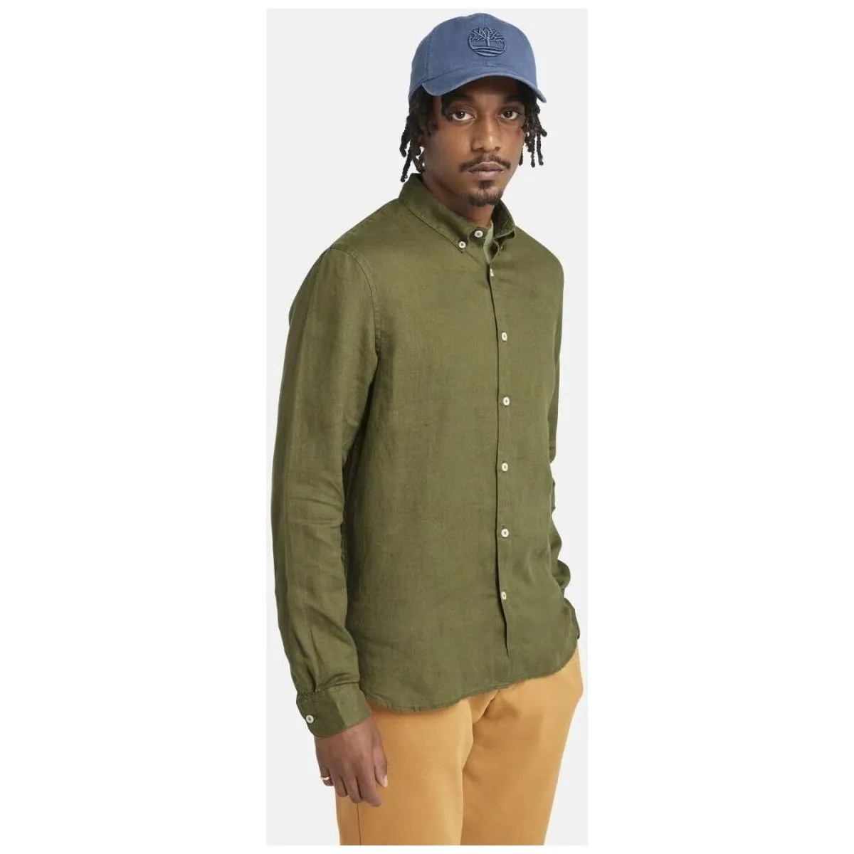 TB0A2DC3EG51  LINEN SHIRTSPHAGNUM