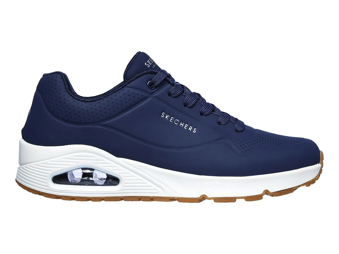 Tenis Skechers One Azul Para Hombre