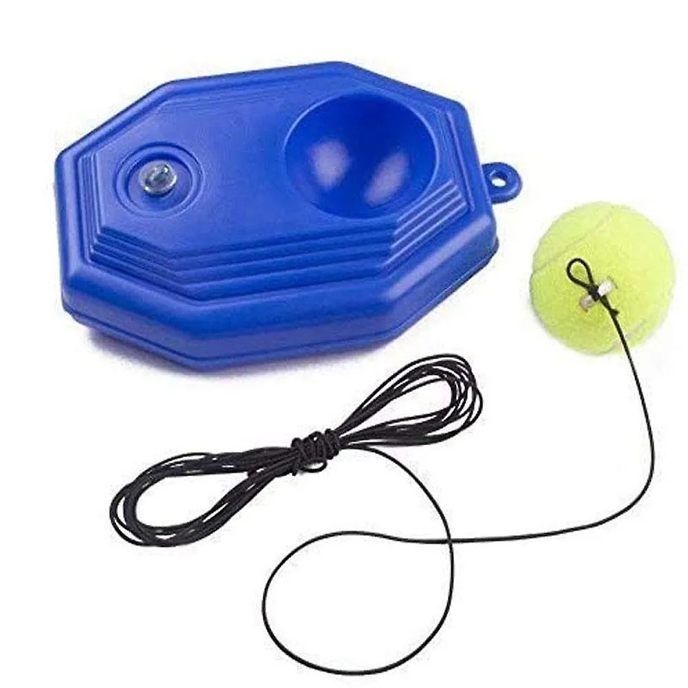 TENNIS TRAINER REBOUNDER BASEBOARD WITH LONG ROPE PERFECT SOLO  SELFSTUDY EQUIPMENT PRACTICE TRAINI