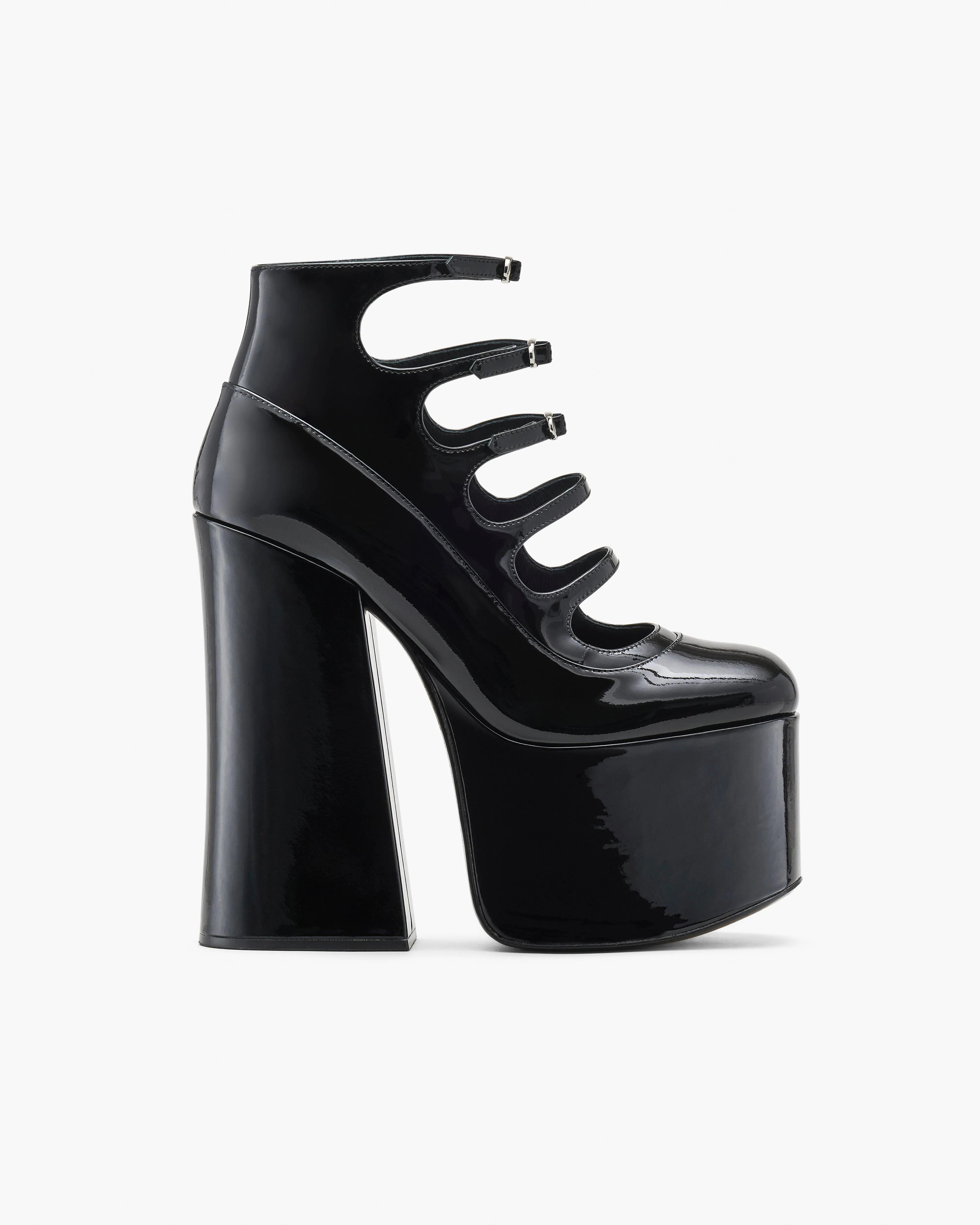 The Patent Leather Kiki Ankle Boot