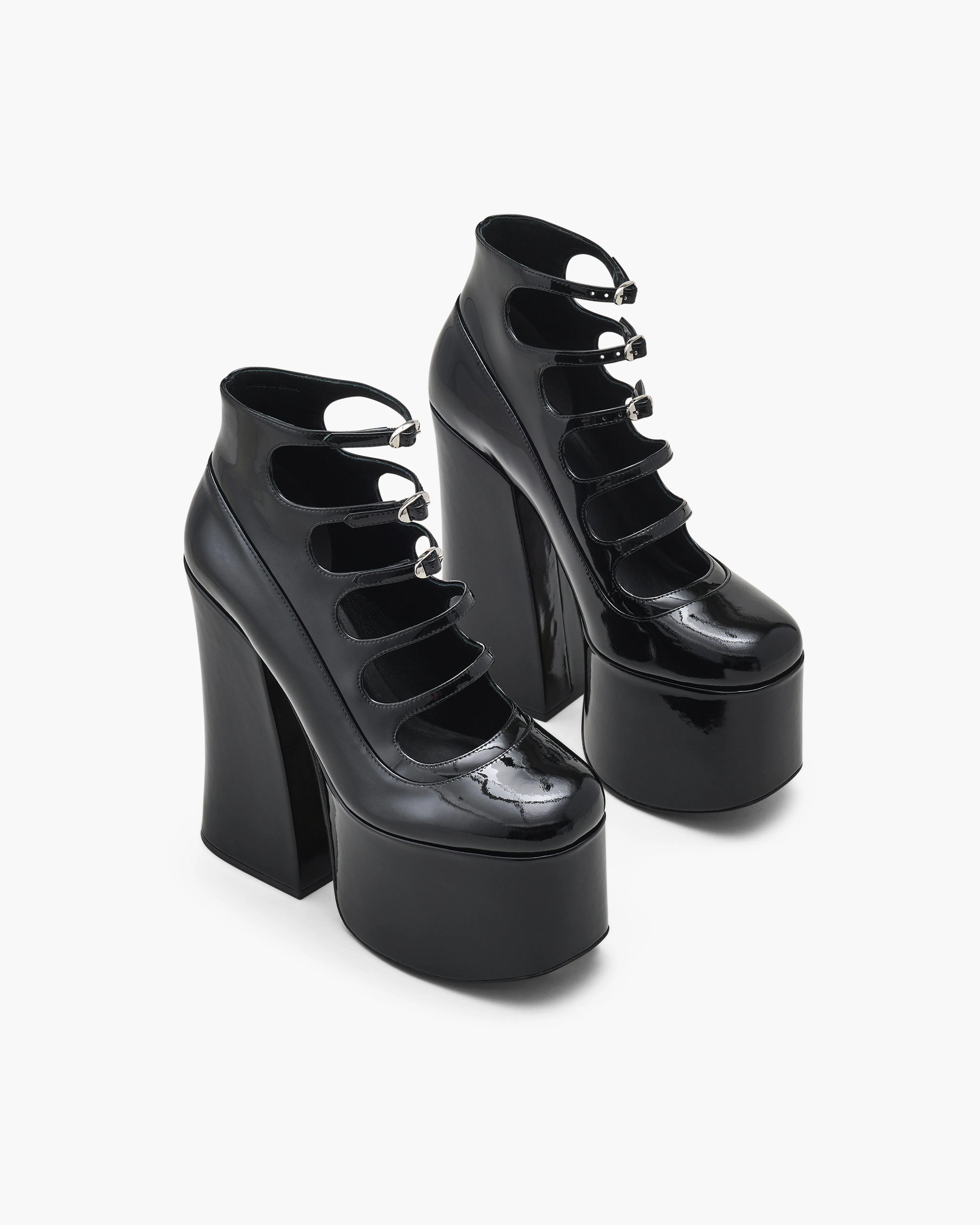 The Patent Leather Kiki Ankle Boot
