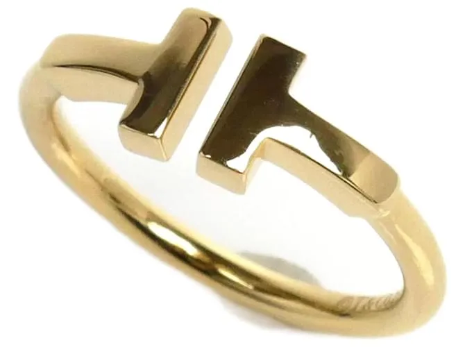 TIFFANY & CO ANILLO TWIRE EN ORO AMARILLO K18YG TIFFANY 