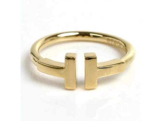 TIFFANY & CO ANILLO TWIRE EN ORO AMARILLO K18YG TIFFANY 