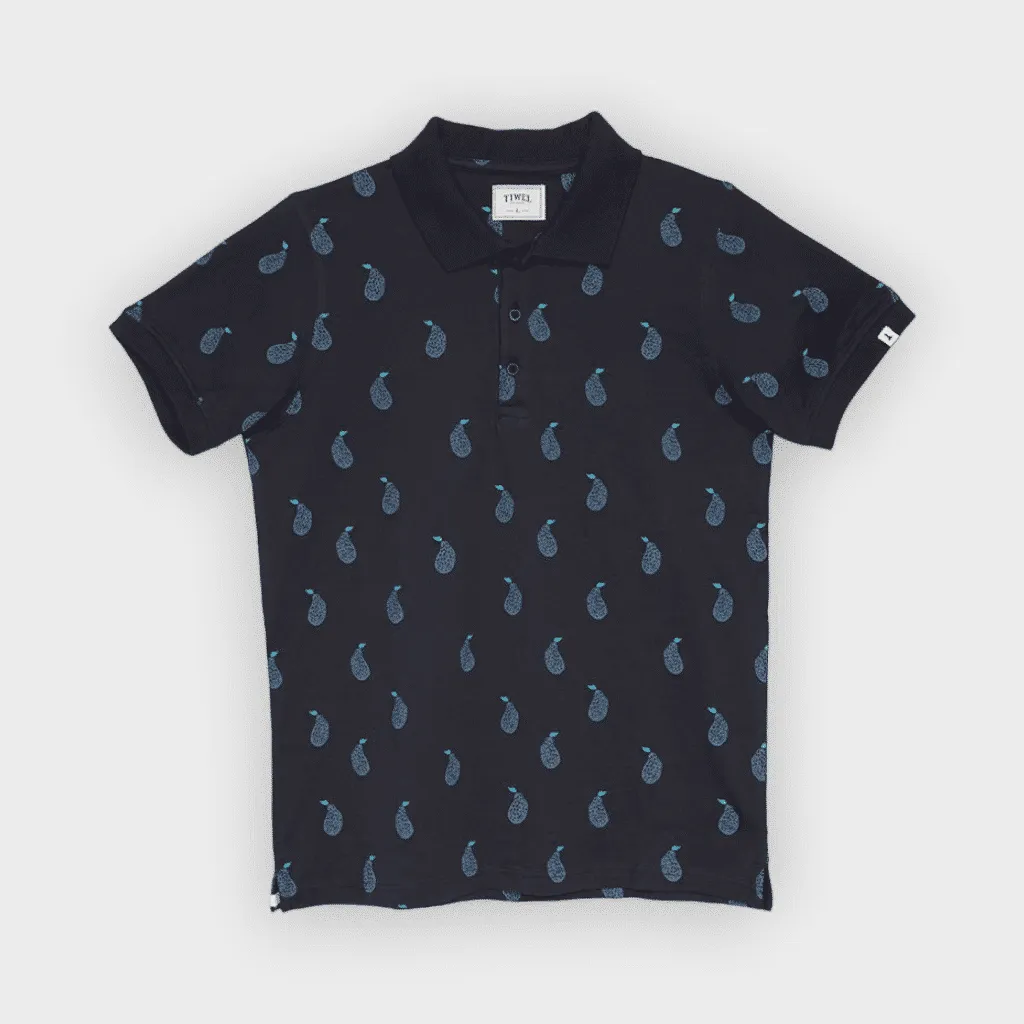 Tiwel – Polo Poire Pirate Black