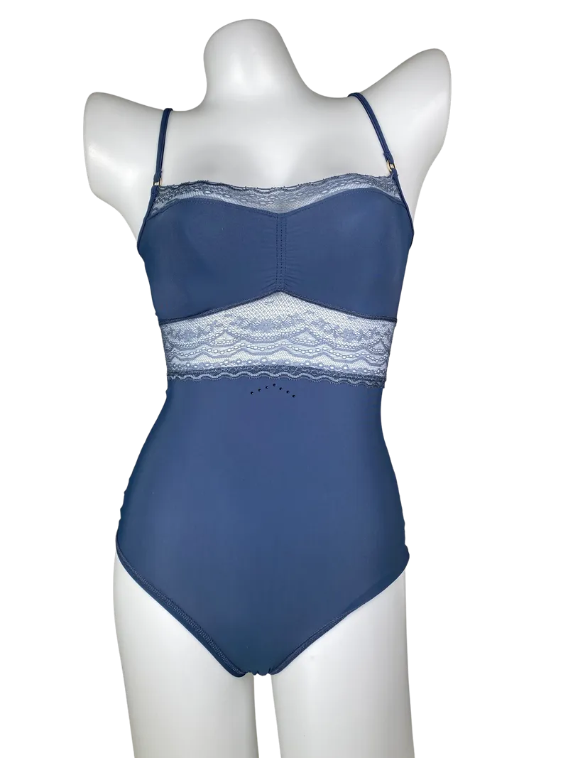 TOUCHÉ Body Encaje Azul Marino