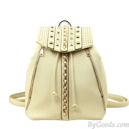 Unique Original Style Fashion Rivets Backpack