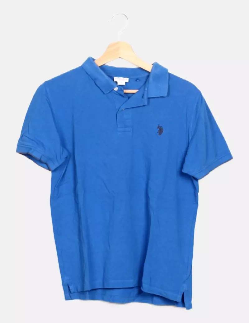 U.S. Polo Assn. Polo básico azul