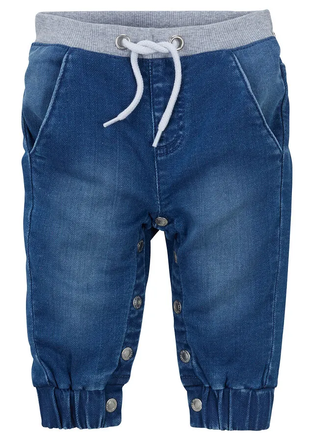 Vaqueros para bebés azul blanqueado