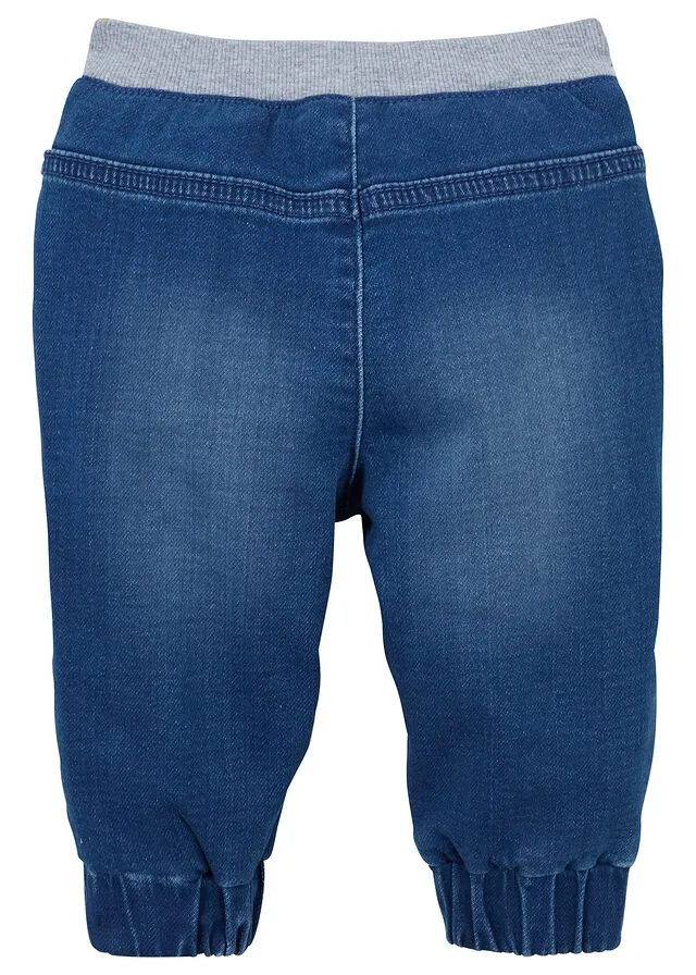 Vaqueros para bebés azul blanqueado