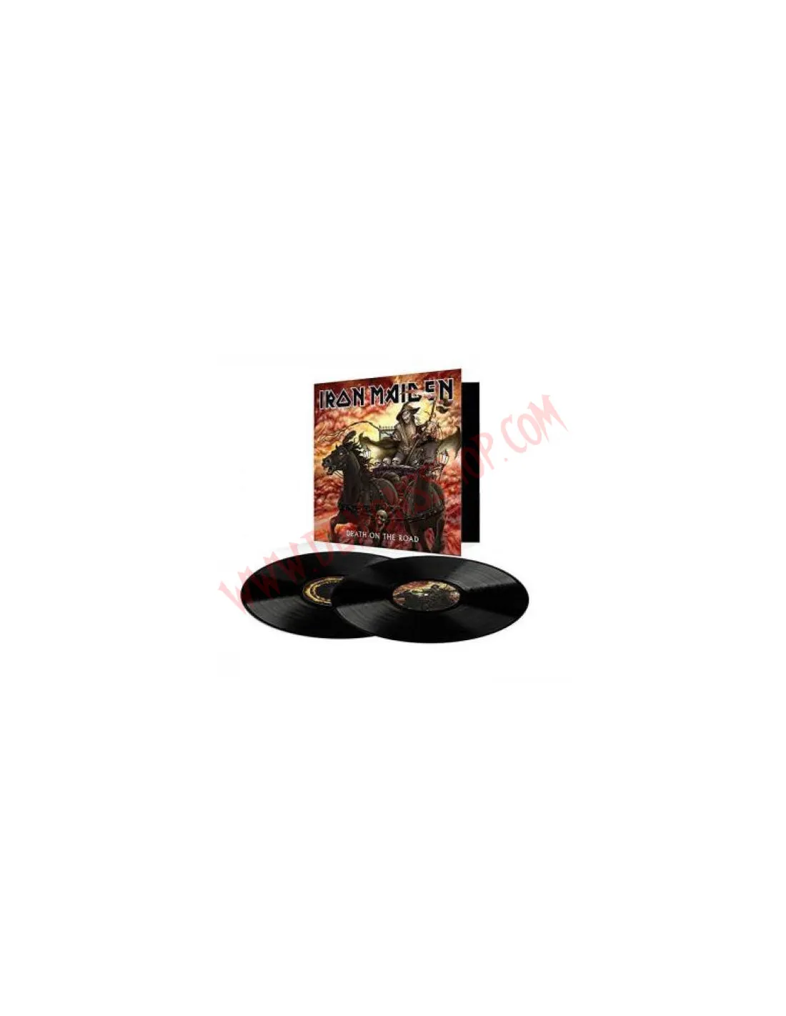 VINILO LP IRON MAIDEN  DEATH ON THE ROAD
