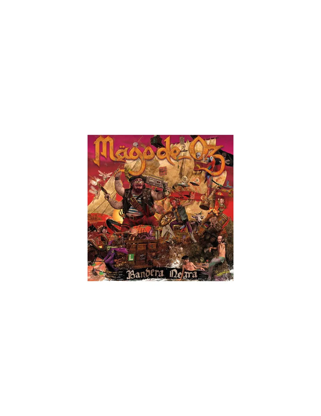 VINILO LP MAGO DE OZ  BANDERA NEGRA