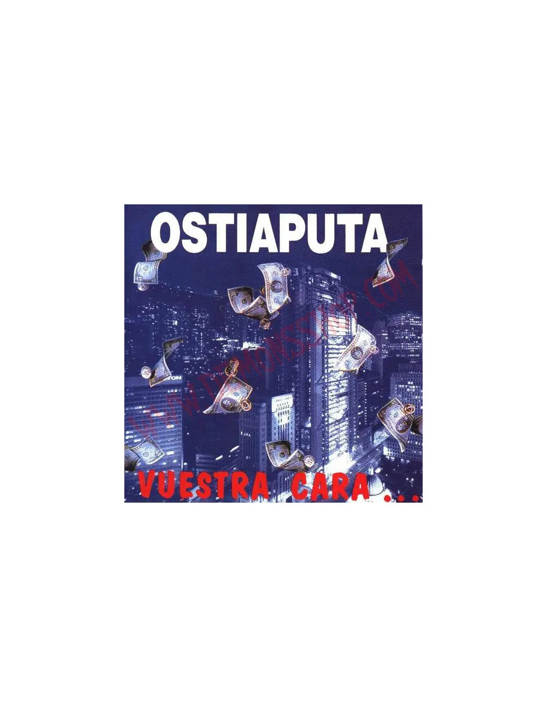 Vinilo LP Ostia Puta ‎– Vuestra Cara... Es Nuestra Cruz