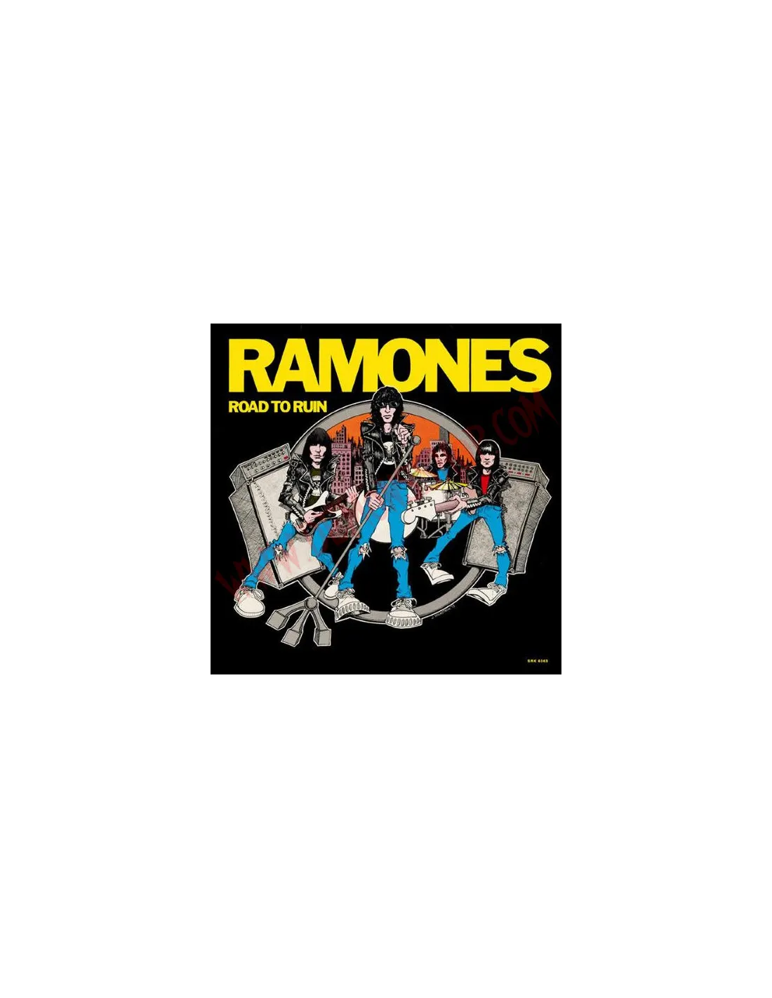 VINILO LP RAMONES  ROAD TO RUIN