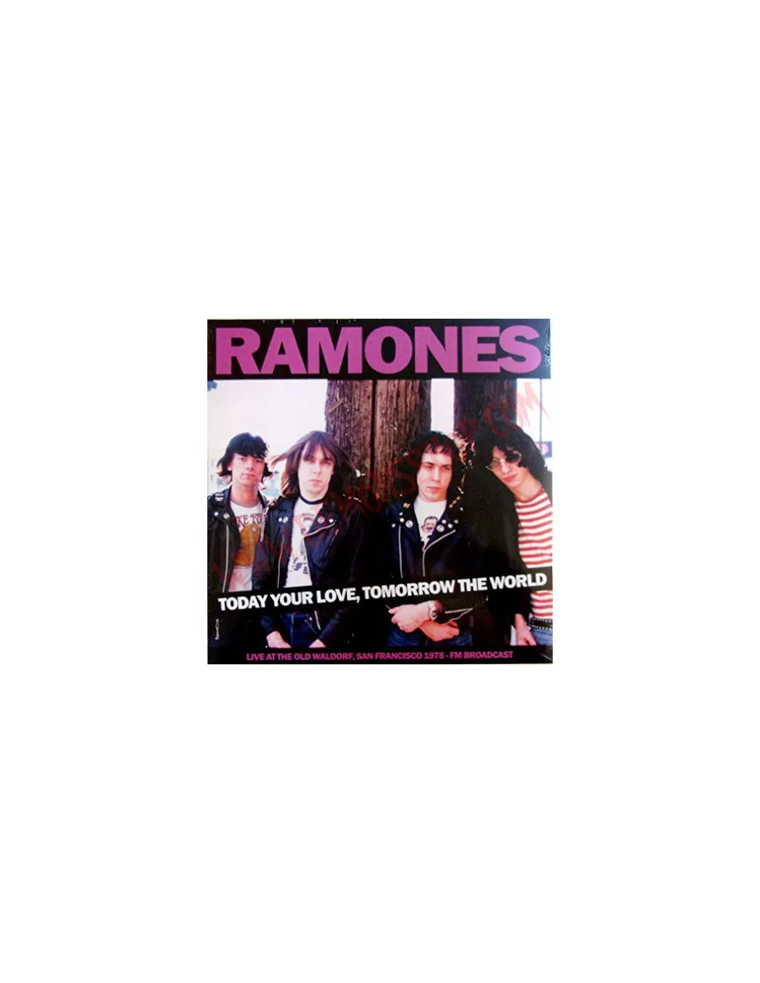 VINILO LP RAMONES  TODAY YOUR LOVE. TOMORROW THE WORLD