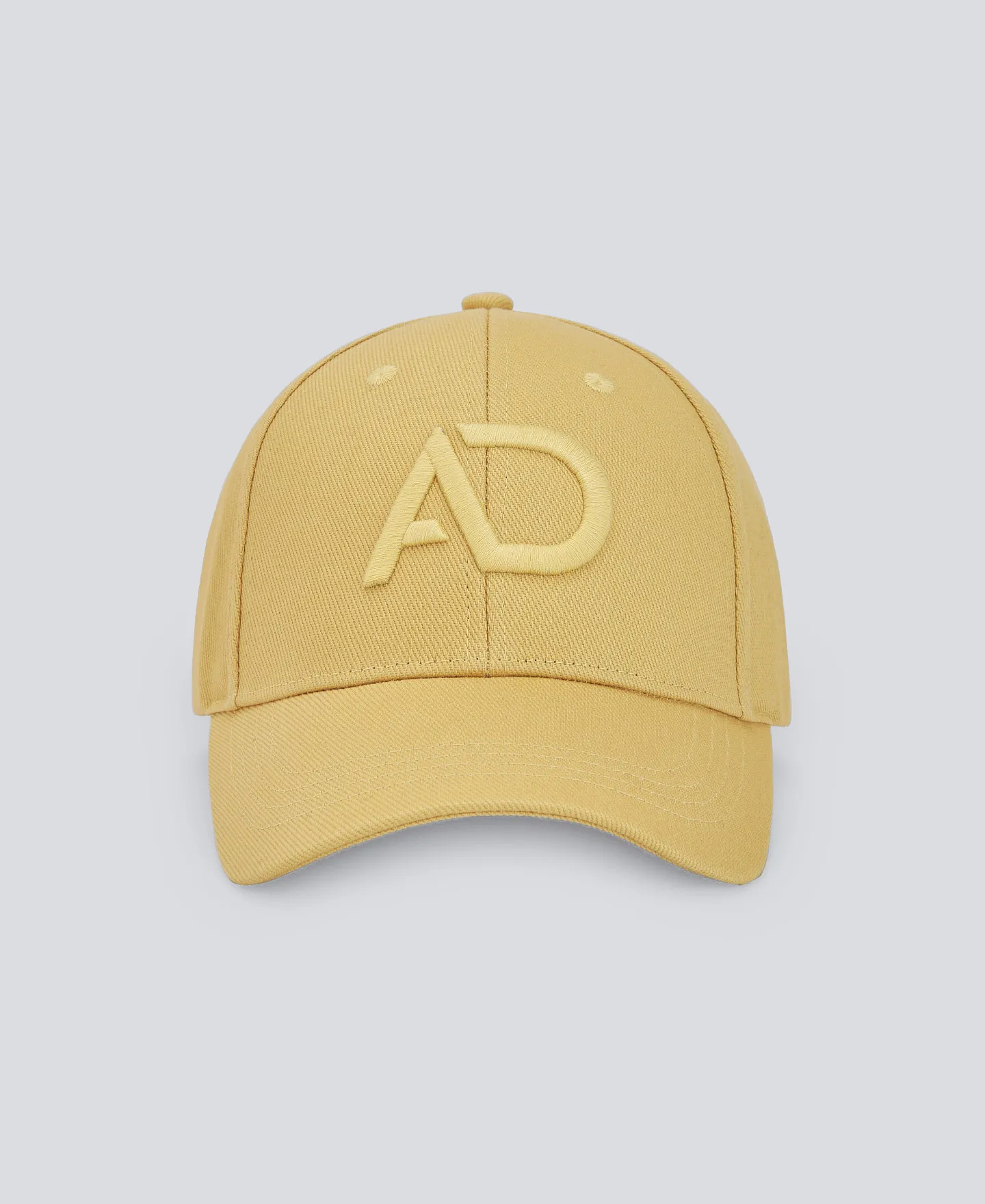 Visera canvas algodón amarillo
