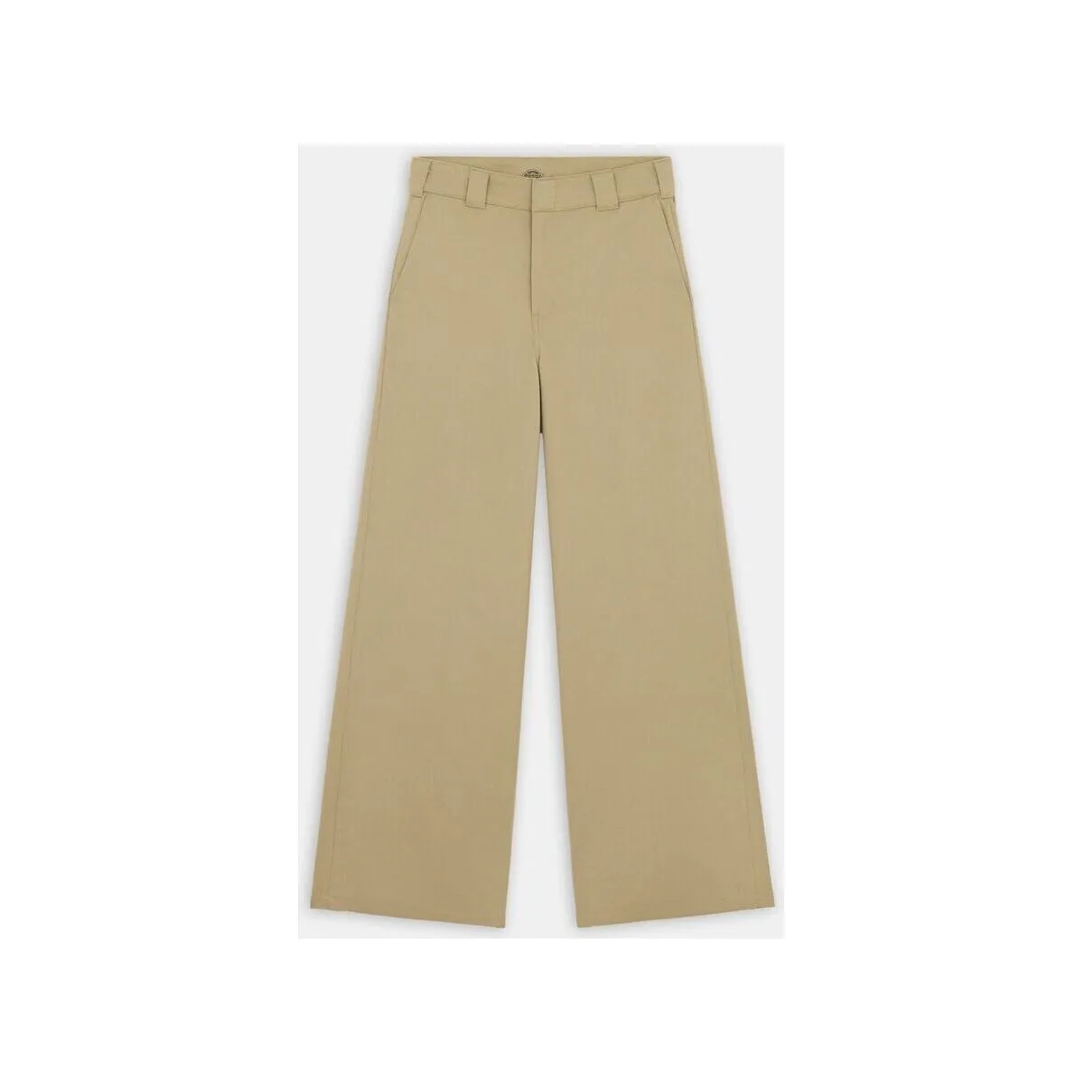 W WIDE LEG PANT DK0A4YSEKHK KHAKI