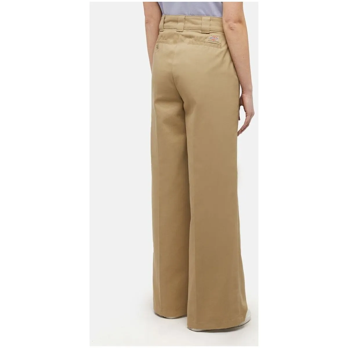 W WIDE LEG PANT DK0A4YSEKHK KHAKI