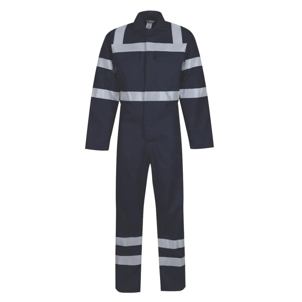 Wearwell, mono pirorretardante, azul marino, talla L (pecho 46