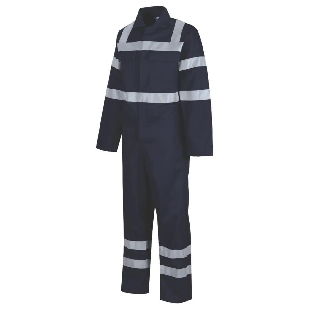 Wearwell, mono pirorretardante, azul marino, talla L (pecho 46
