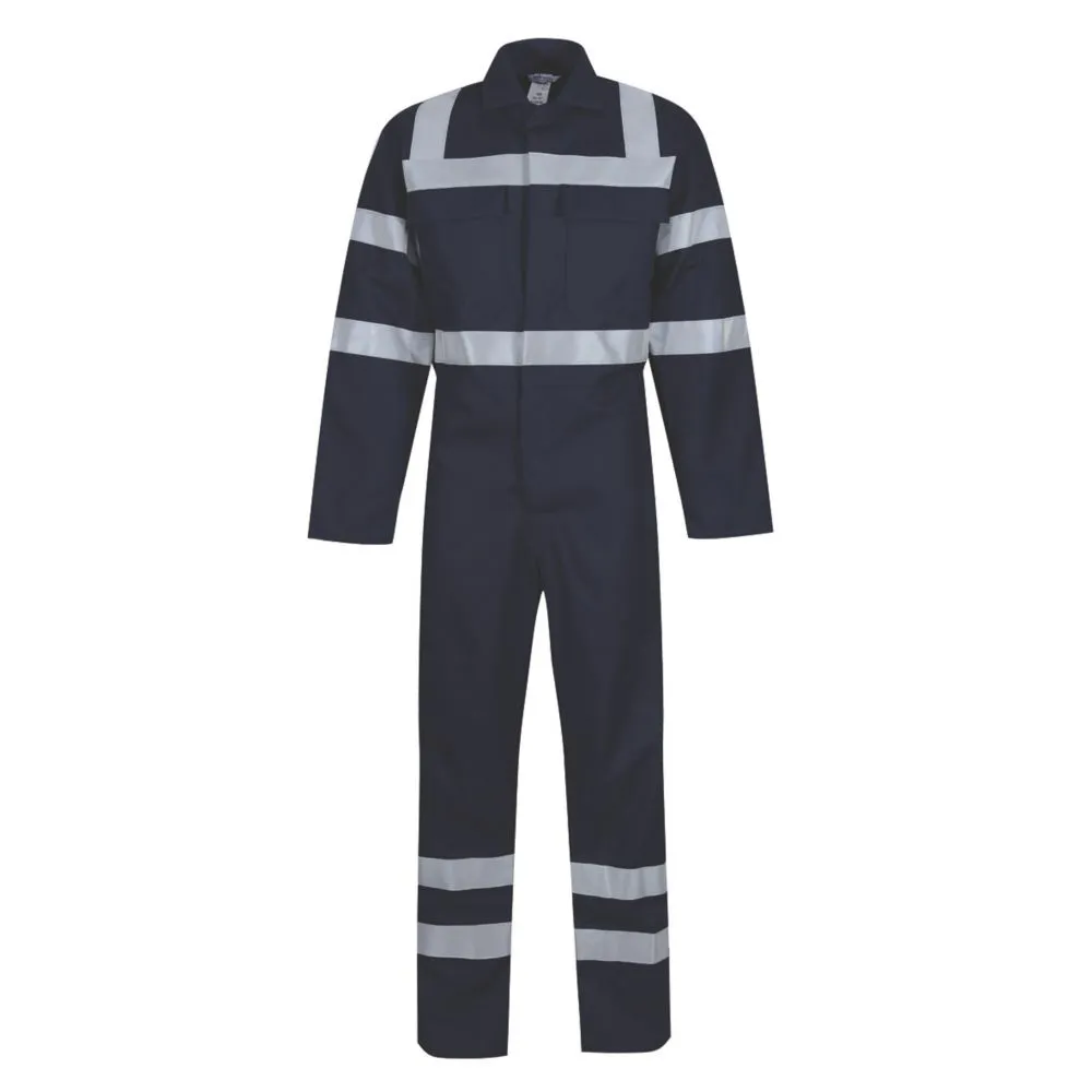 Wearwell, mono pirorretardante, azul marino, talla S (pecho 40