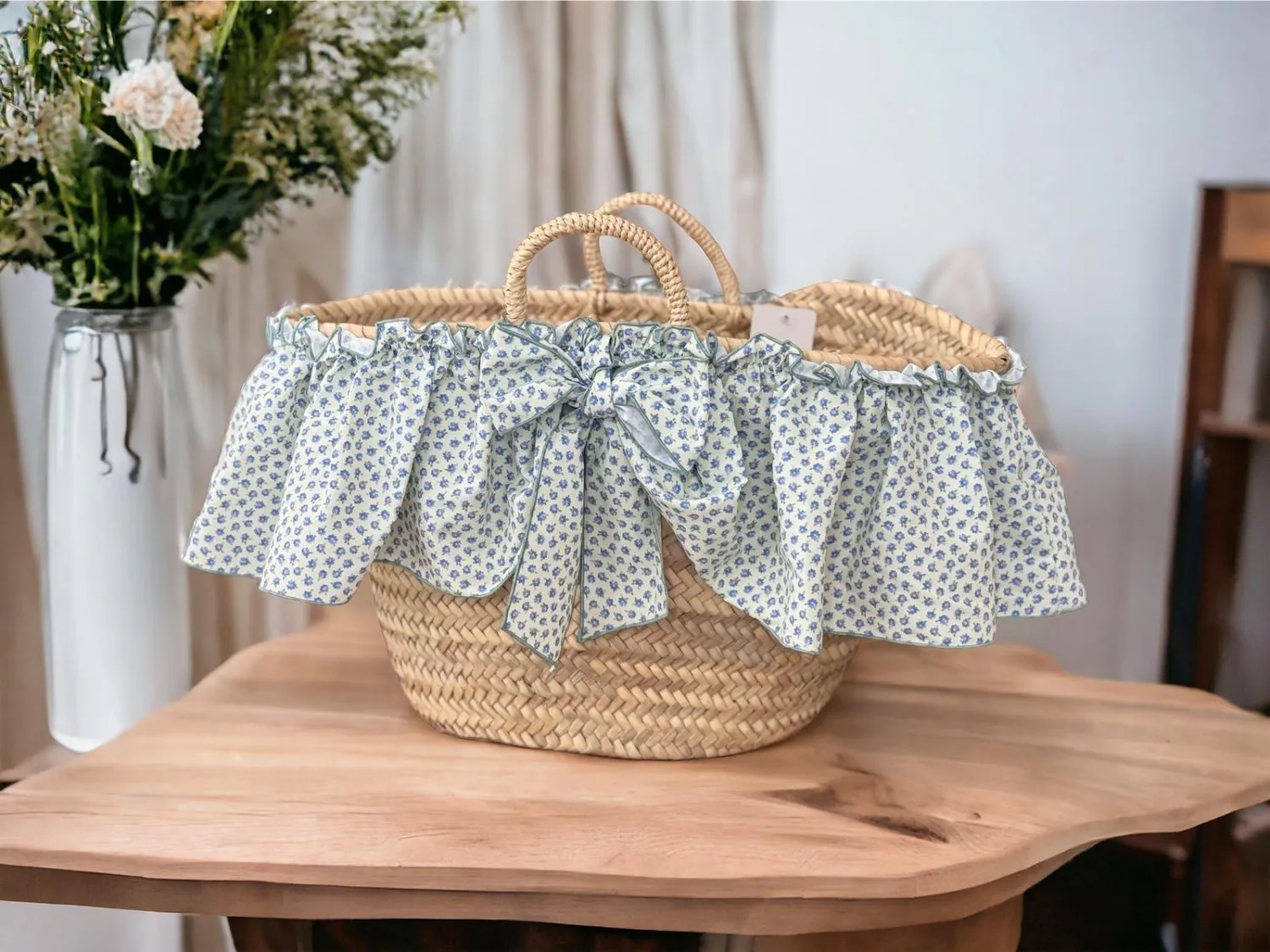Wicker basket Dreamcatcher Collection from La Martinique