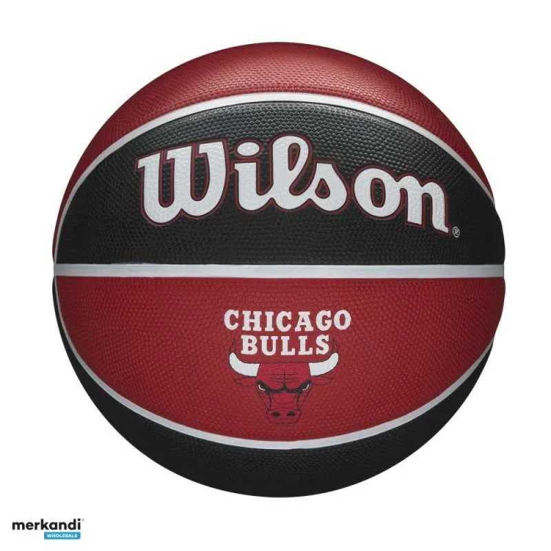 WILSON NBA TEAM TRIBUTE BASKETBALL CHICAGO BULLS TALLA 7  WTB1300CHI