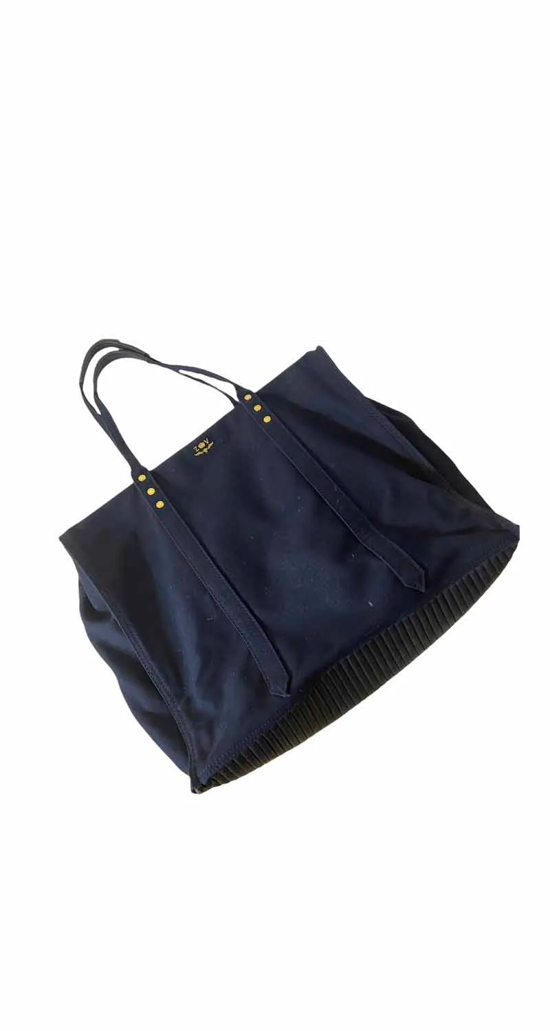 ZADIG & VOLTAIRE XL Scarlet Canvas Azul Marino