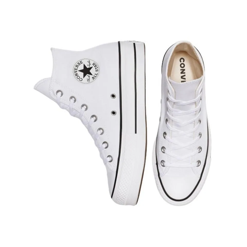 ZAPATILLA CONVERSE PLATAFORMA BLANCA TELA 560846C