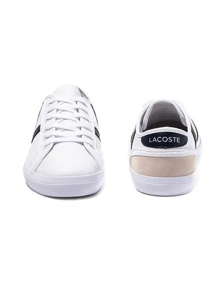 zapatilla lacoste sideline blanco mujer