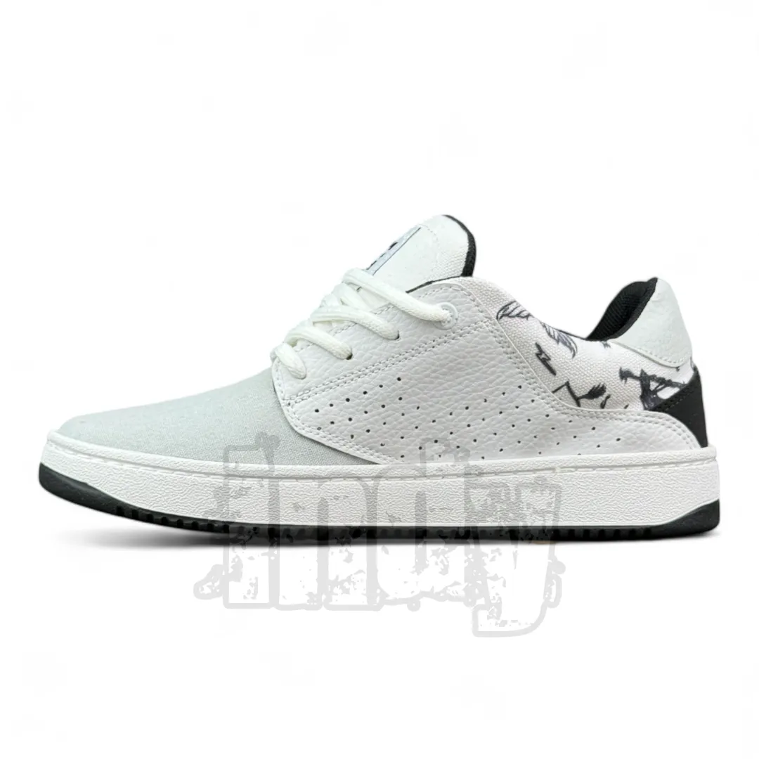 Zapatillas Dc Plaza Tc Tx Ss Mujer Blanco Negro Print