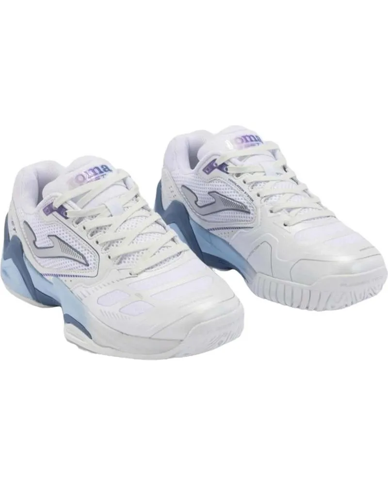 Zapatillas deporte JOMA  de Mujer ZAPATILLAS PADEL SET MUJER  BLANCO