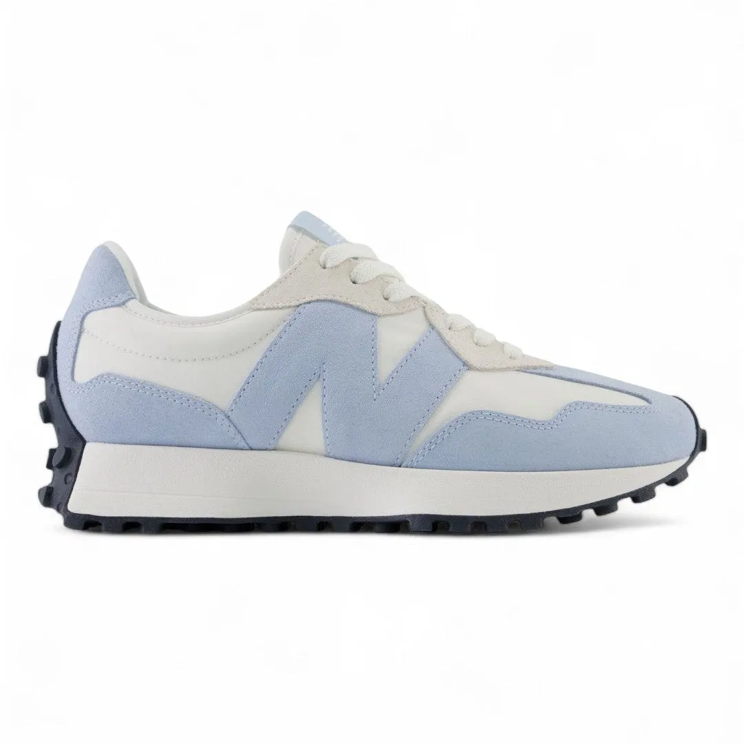Zapatillas New Balance 327 Mujer Blanco Celeste Negro