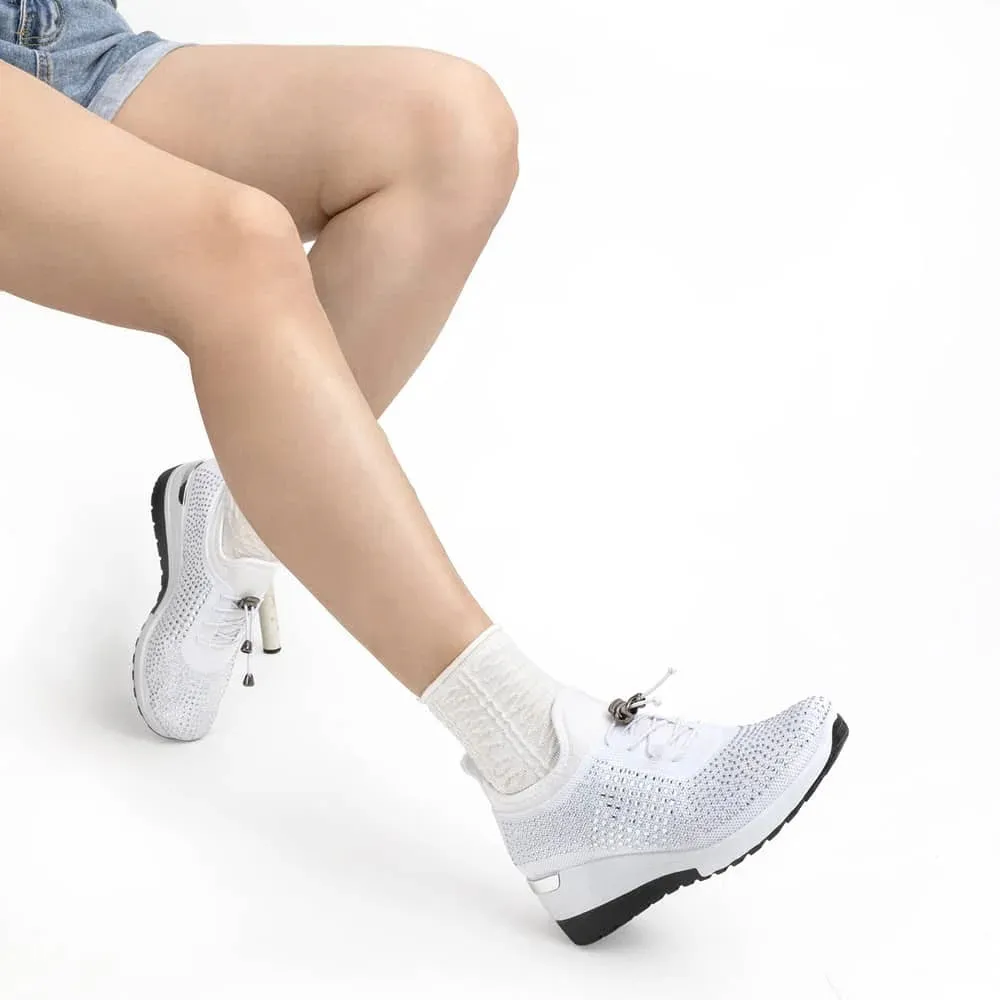 ZAPATILLAS PLATAFORMA MUJER BLANCO WEIDE TFA98Z