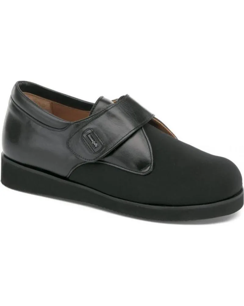 Zapatos de Mujer y Hombre y Niña y Niño CALZAMEDI ZAPATOS DIABETICO ESPECIAL JUANETES UNISEX NEGRO