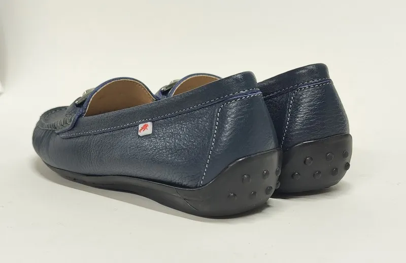 Zapatos Fluchos 0804 piel marino