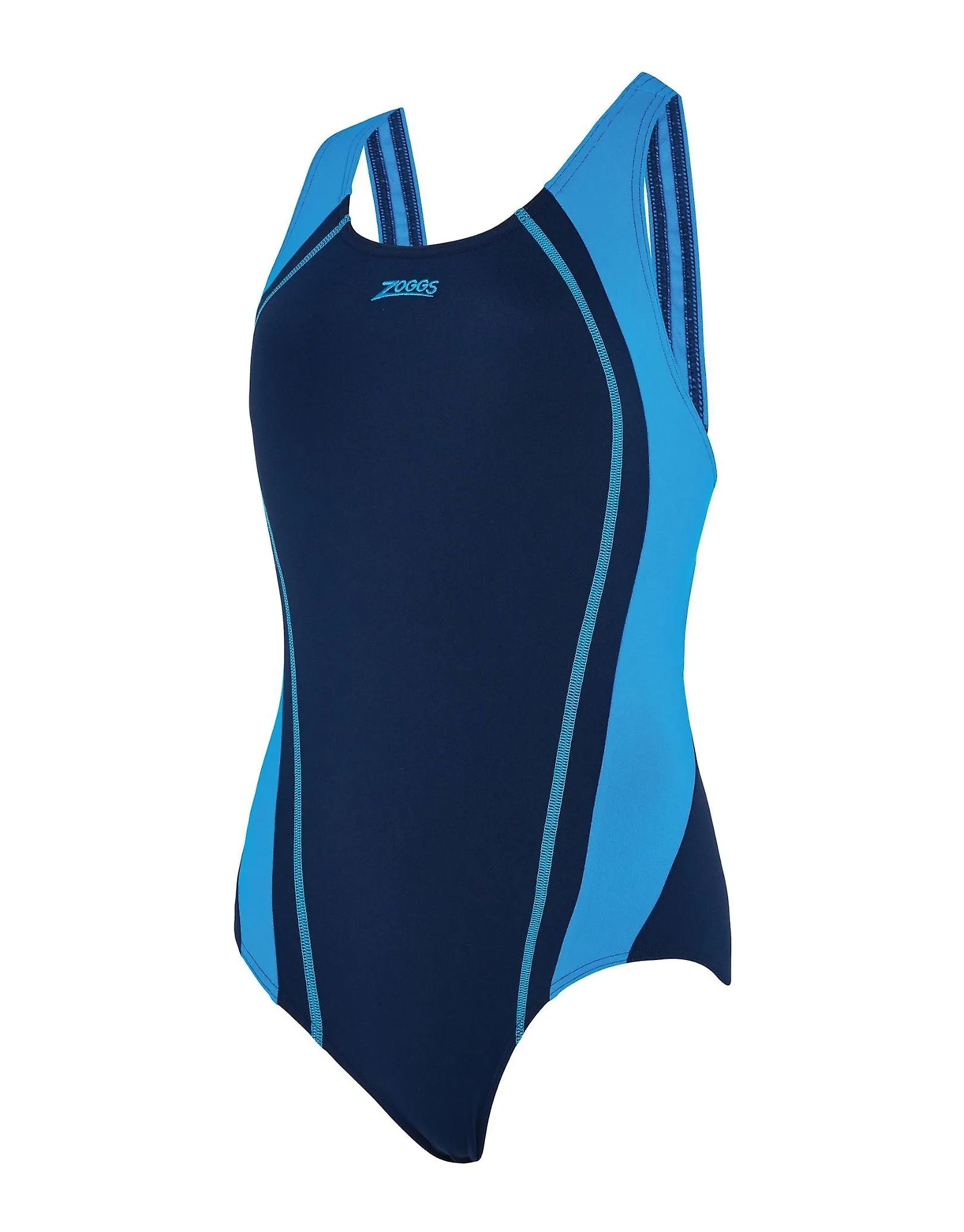 ZOGGS EATON FLYBACK SWIMSUIT  NAVY/BLUE
