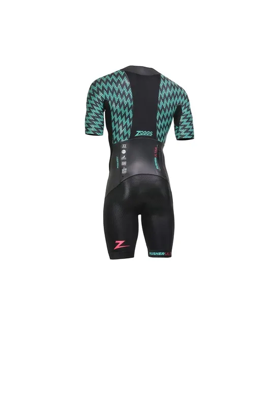 Zoggs RUSHER ultra SHORTY Man Black/Blue